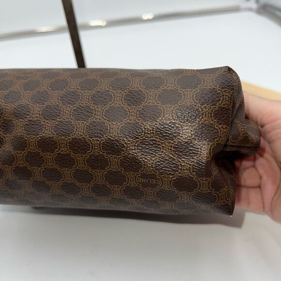 Celine Vintage Macadam Pouch with COA *see pics and description - Picture 6 of 13